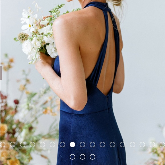 Revelry Tori Velvet Dress - Picture 7 of 13